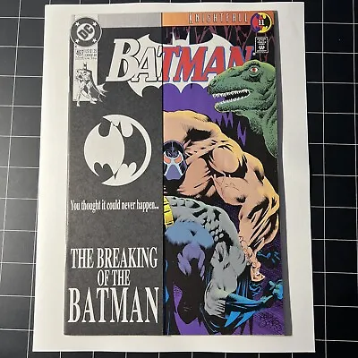 Buy Batman #497 (1993) DC Comics NM Bane Breaks Batmans Back 🔑 • 6.43£