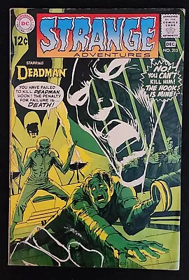 Buy STRANGE ADVENTURES #215 1st Sensei & 1st Hook Early Neal Adams Deadman - DC 1968 • 23.32£