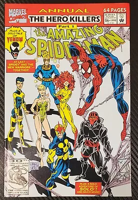 Buy Amazing Spiderman Annual #26 ('92) NM(9.4) Venom Solo Tale & Origin Press (9.8)! • 3.12£