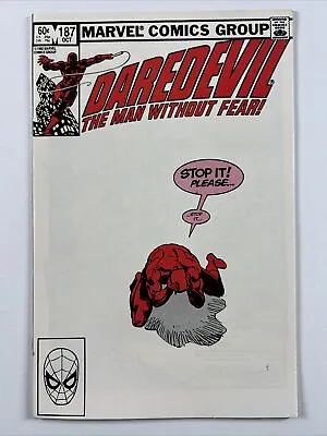 Buy Daredevil #187 (1982) Frank Miller ~ Black Widow | Marvel Comics(a) • 7.68£