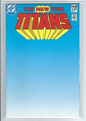 Buy The New Teen Titans #1 -Facsimile  Blank Cover Variant (2023) • 3.49£