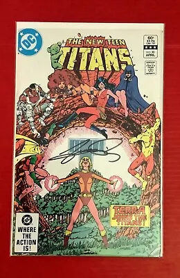 Buy The New Teen Titans #30 Signed By George Perez Very Fine/near Mint Buy Today  • 22.36£