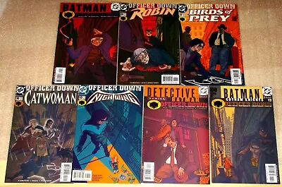 Buy Batman: Officer Down (COMPLETE SET 7 DC COMICS) Catwoman Birds Of Prey Nightwing • 12£