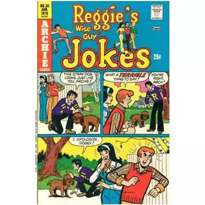 Buy Reggie's Wise Guy Jokes #36 In Fine Condition. Archie Comics [t{ • 1.93£