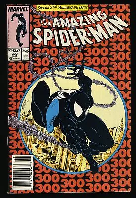 Buy Amazing Spider-Man #300 VF- 7.5 Newsstand Variant 1st Full Appearance Venom! • 347.46£