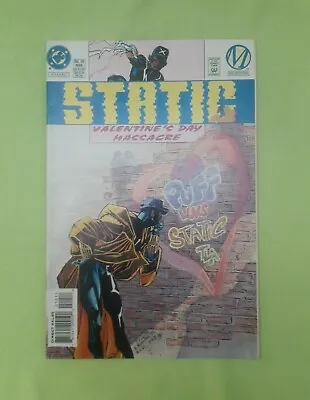 Buy Static #10  Valentines Day Massacre   VF- (7.5) (1994) DC/Milestone Comics • 4.99£