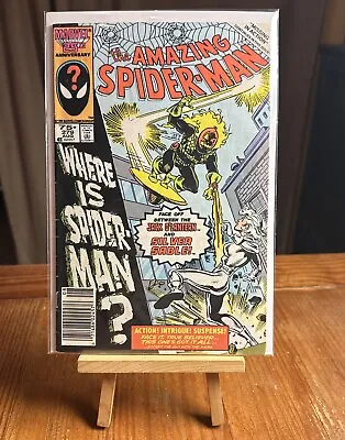 Buy Amazing Spider-Man 279 Newsstand 1st Silver Sable Cover VG Marvel Comics • 4.01£