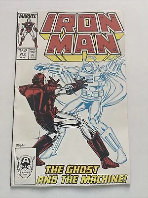Buy Iron Man #219 (1987, Marvel) 1st Appearance Of Ghost, Key Issue • 11.65£