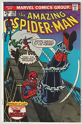 Buy Amazing Spiderman #148 (Sep 1975, Marvel), VFN Condition (8.0), Jackal Revealed • 38.11£