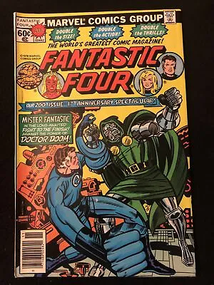 Buy Fantastic Four 200 8.0 8.5 Marvel 1978 Drdoom 1978 Vw • 14.22£