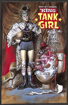 Buy King Tank Girl #1 Reverse Centerfold Poster Special Edition Eric Powell Variant • 9.95£