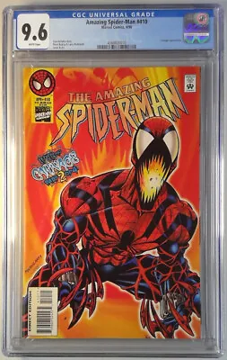 Buy Amazing Spider-man 410 Cgc 9.6 1st Appearance Spider-carnage (slab Grade) • 88.40£