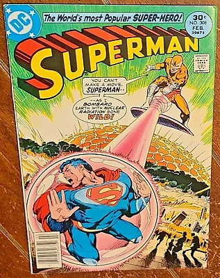 Buy Superman #308, (1977, DC): This Planet Is Mine! • 5.22£