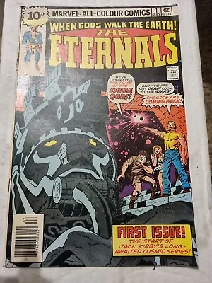 Buy Eternals #1 Origin 1st Appearance Jack Kirby Key Movie VFN Rare • 25£