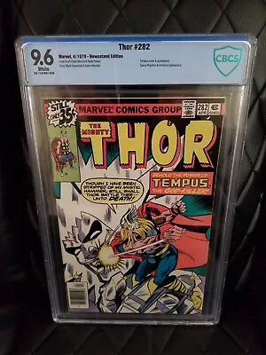 Buy THOR #282 NM+ 9.6⛓️1st Time-Keepers ⛓️High Grade Marvel Newsstand Key CBCS ⍩ Cgc • 127.12£