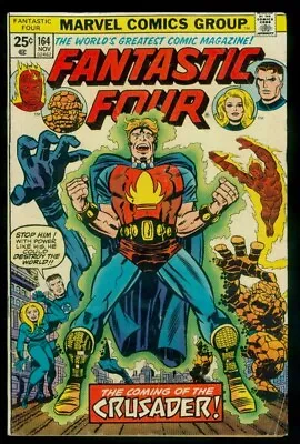 Buy Marvel Comics FANTASTIC FOUR #164 1st Crusader(Marvel Boy) VG 4.0 • 11.81£