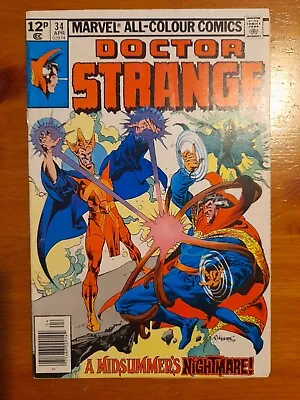 Buy Doctor Strange #34 April 1979 FINE 6.0 1st Cameo Appearance Of Watoomb • 3.99£