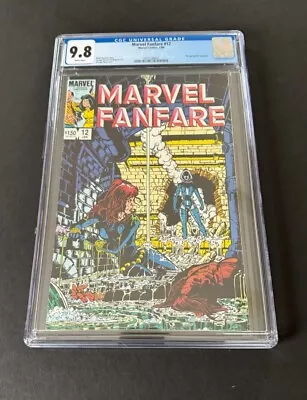 Buy Marvel Fanfare 12 Black Widow 1984 CGC 9.8 NM • 59.94£