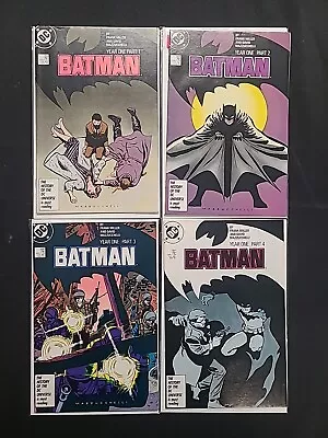 Buy Batman 404-407 Year One 1st App Frank Miller Vintage DC Comics LOT KEY 🔑 1986  • 47.97£
