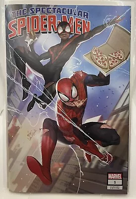 Buy The Spectacular Spider-Men #1 Inhyuk Lee Variant Cover COA Lmt 1500 • 24.95£