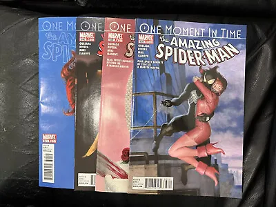 Buy Amazing Spider-Man 638 639 640 641 Marvel One Moment In Time 4 Book Lot Run Set • 39.49£