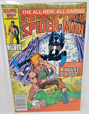Buy Spectacular Spider-man #113 *1986* Newsstand 7.5 • 4.41£