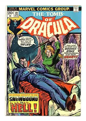 Buy Tomb Of Dracula #19 FN+ 6.5 1974 • 19.99£