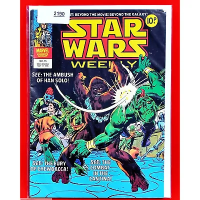 Buy Star Wars Weekly # 15     1 Marvel Comic Bag And Board 15 5 78 UK 1978 (Lot 2190 • 8.50£