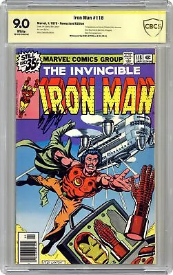Buy Iron Man #118 CBCS 9.0 Newsstand SS Layton 1979 19-0C0732D-002 1st James Rhodes • 103.94£