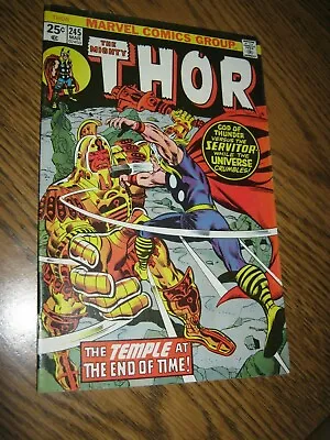 Buy Marvel Comic Thor 245 1st App He Who Remains Kang Loki 1975 Disney Avengers VF • 158.11£