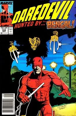 Buy Daredevil #258 (Newsstand) FN; Marvel | 1st Appearance Bengal - We Combine Shipp • 6.31£