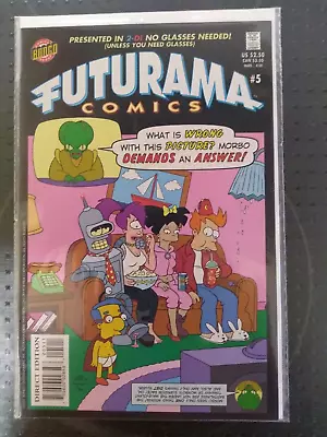 Buy Bongo Comics Group, Futurama Comics Issue No. 5 (2001) Mint In Protective Sleeve • 9.95£