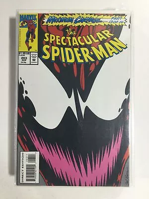 Buy The Spectacular Spider-Man #203 (1993) VF3B136 VERY FINE VF 8.0 • 2.36£