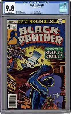 Buy Black Panther #11 CGC 9.8 1978 3961445006 • 335.13£