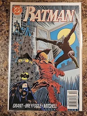 Buy Batman #457 (1990) Newsstand 1st Tim Drake Robin Scarecrow App. DC Comics NM • 10.28£