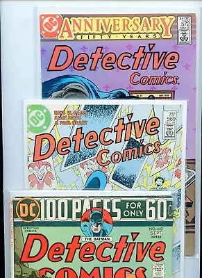 Buy Detective Comics #442, #569, And #572 DC Comics Lot Of 3 Books * • 31.78£