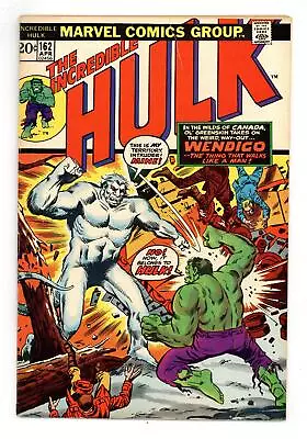 Buy Incredible Hulk #162 VG+ 4.5 1973 • 41.82£