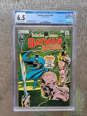 Buy Detective Comics No. 409 CGC 6.5 Beautiful Neal Adams Classic Horror Comic DC • 68.30£