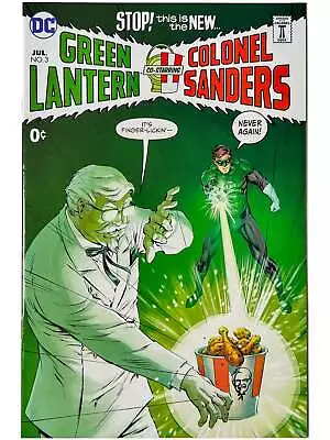 Buy KFC #3 Across The Universe SDCC Green Lantern Colonel Sanders Homage Variant 201 • 103.93£