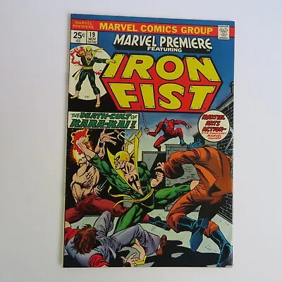 Buy Marvel Premiere 19 (1974) Iron Fist 1st App Colleen Wing Marvel M • 35.18£