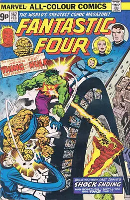 Buy Fantastic Four (1961) # 167 UK Price (6.0-FN) Hulk 1976 • 16.20£