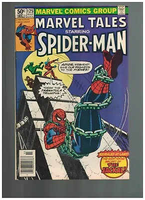Buy Marvel Tales 125  The Jackal Unmasked! (rep Amazing Spider-Man 148) 1981  VF+ • 6.28£