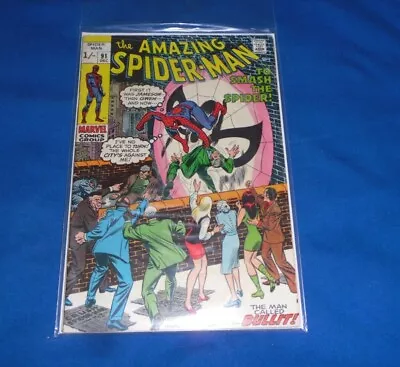 Buy Amazing __spider-man__ # 91 -5.5 Good Grade_ John Romita  Art Uk £ 1970 • 59.99£