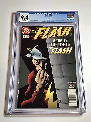 Buy 1998 The Flash 134 1st Cameo Appearance Jakeem Thunder Yz Rare Newsstand Cgc 9.4 • 63.96£