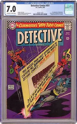 Buy Detective Comics #351 CGC 7.0 1966 4338111021 • 146.45£