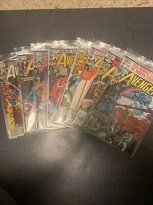 Buy Marvel Avengers Lot Of 8 #199, 215, 224, 225, 226, 228, 230, 231 - Bronze Age • 14.38£