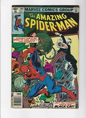 Buy Amazing Spider-Man #204 Newsstand 3rd Appearance Of Black Cat 1963 Series Marvel • 13.66£