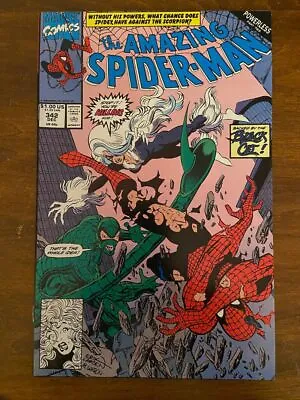Buy AMAZING SPIDER-MAN #342 (Marvel, 1963) VF Black Cat, Scorpion • 6.31£