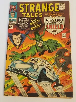 Buy Strange Tales #144 (1966) Marvel Key Issue Silver Age 1st Jasper Sitwell • 35.98£