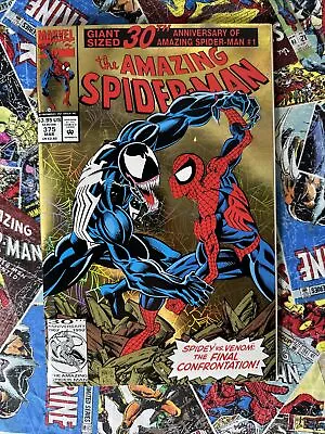 Buy Amazing Spider-Man #375 (1993) MARVEL COMICS VENOM VF++ • 15.80£
